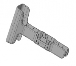 Zebra ADP-ET4X-8T4S1-04 ET4X Optional T-Adapter for 8" ET40, ET45 for use in ET4X Four Slot Cradle