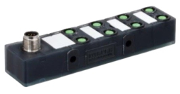 Zebra BLOK-M12PN-01 GPIO NPN Breakout Block for use with FXR90, Features 12Pin M12 GPIO/DC