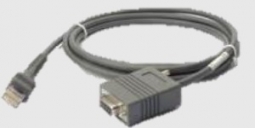 Zebra CBA-R01-S07PBR 7 FT, RS232 Cable, STD-DB9 Female, TXD on 2, Straight, Current Limit Protection