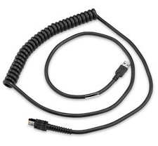 Zebra CBA-U66-C09ZAR 9 Foot, USB Cable, Series A Connector, Coiled