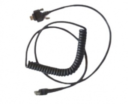 Zebra CBA-UF2-C09ZAR Cable, Shielded USB: Series A Locking Connector for VC70, 9 Foot Coiled, -30C
