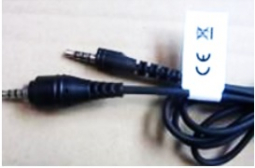 Zebra CBL-HS2100-3MS1-01 3.5MM Jack 43 (1.1M) Standard Cable Assembly