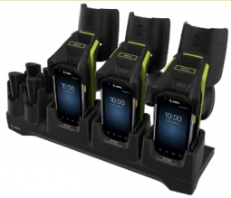 Zebra CR90-3S4T-TC7-M-02 RFD90, 3 Device Slots/4 Toaster Slots, Communication Cradle