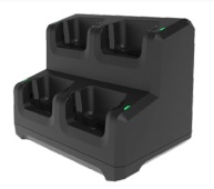 Zebra CRD-EC5X-4SCOL-01 EC50/EC55 4-Slot Charge Only Locking Cradle