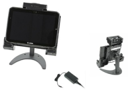 Zebra CRD-ET8X-OFFDK1-01 ET8X Office Dock Solution with Top Clamp and Barrel Lock with 2 Keys