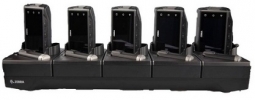 Zebra CRD-NGWT-5S5BC-02 WT6000 5-Slot Charge Only Cradle with Spare Battery Charger