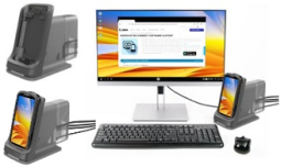 Zebra CRD-NTC5X-1SNWS-01 TC53, TC58 Connect Cradle