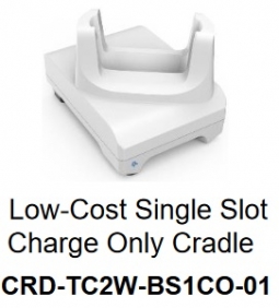 Zebra CRD-TC2W-BS1CO-01 TC21/TC26 Healthcare White Single, Slot Charge Only Cradle