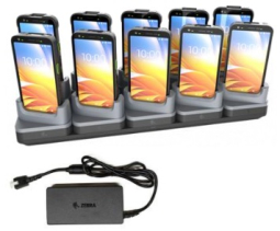 Zebra CRD-TC5A-5SC10D Charge-Only ShareCradle to Charge Up to Ten TC501 Devices without Exoskeletons
