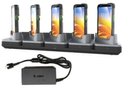 Zebra TC501 CRD-TC5A-5SC5DF Fast Charge-Only ShareCradle to Charge Up to Five TC501 Devices