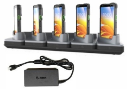 Zebra CRD-TC5A-5SE5D-1 Ethernet ShareCradle Kit to Charge Up to Five TC501 Devices