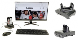 Zebra CRD-TC5X-1SWS-01 TC5X Workstation Docking Cradle with Standard Cup with HDMI
