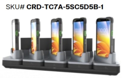 Zebra CRD-TC7A-5SC5D5B-1 Charge-Only ShareCradle Kit to Charge Up to Five TC701 Devices