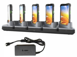 Zebra CRD-TC7A-5SE5D-1 Ethernet ShareCradle Kit to Charge Up to Five TC701 Devices