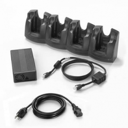 Zebra CRD3000-400CES Cradle Kit, Charge Only, 4-Slot for the MC3x