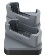 Zebra CRDCUP-TC7A-2D Charge-Only ShareCradle to Charge Up to Two TC701 Devices, Requires USB-C Cable