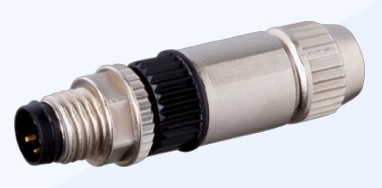 Mini Io Plug Zebra FWP-IOPLUGM-M8 Field-Wireable M8 IO Plug 3-Pin Male for use with ...