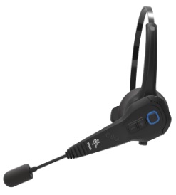 Zebra HS3100-OTH-SB HS3100 Rugged Bluetooth Headset, Over-the-Head Headband