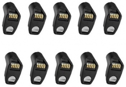 Zebra MISC-BC0081-04 Battery Door Covers for DS8178, Black, 10 Pack