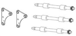 Zebra P1015409 Kit, Kiosk Feed Rollers, TTP2XX0, KR403, Quantity 3