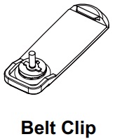 Zebra P1060261 EM220II Belt Clip