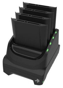 Zebra SAC-TC51-4SCHG1-01 4-Slot Battery Charger, Charges Four Spare Batteries