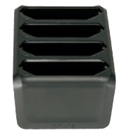 Zebra SAC-TC7X-4BTYPP-01 TC7X 4-Slot Battery Charger ShareCradle Power Precision Plus