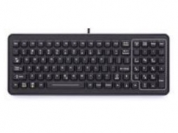 Zebra SLK-101-M-USB-3F iKey SlimKey Backlit Mobile Ind Keyboard
