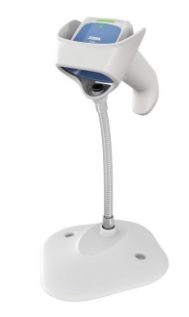 Zebra STND-GS0082C-0B Gooseneck Intellistand, DS8208-HC, Healthcare White