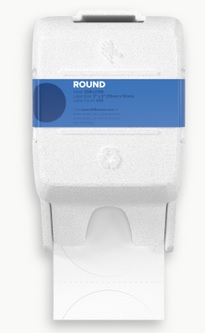 Zebra ZSB-LC9W Consumables, ZSB Printer Label Cartridge, 2X2IN (51X51MM), Round (White), 450 Labels